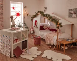 casaNOVA Weihnachten LED Lichtobjekt Haus 18 cm