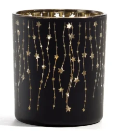 casaNova Weihnachten Teelichthalter 8 cm Goldfarben