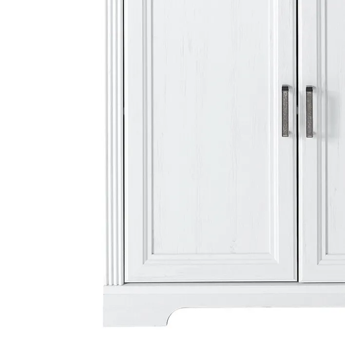 CASAVANTI Aktenschrank JASMIN 86 x 204 cm Pinie hell/ Artisan Eiche