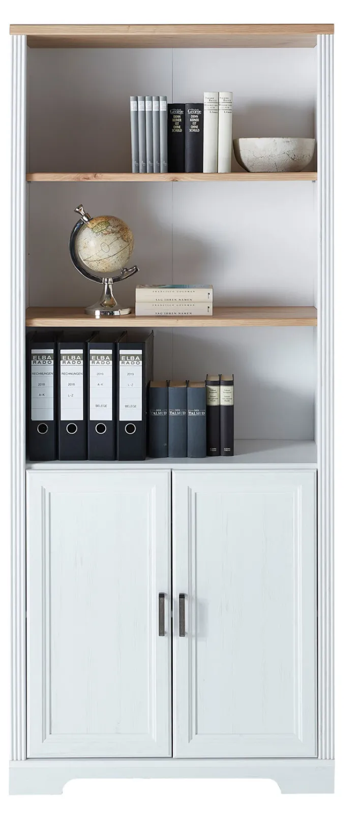 CASAVANTI Aktenschrank JASMIN 86 x 204 cm Pinie hell/ Artisan Eiche