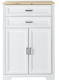 CASAVANTI Aktenschrank JASMIN mit 2 Schubkästen Pinie hell/ Artisan Eiche