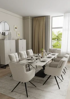 CASAVANTI Armlehnenstuhl MARA creme