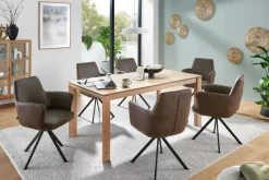 CASAVANTI Armlehnstuhl VERONA II dunkelbraun