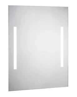 CASAVANTI Badspiegel beleuchtet mit LED 70 x 100 cm Spiegelglas