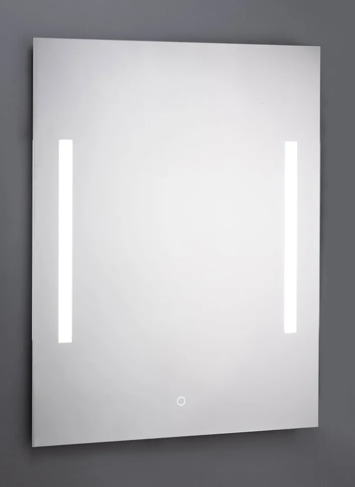 CASAVANTI Badspiegel beleuchtet mit LED 70 x 120 cm Spiegelglas