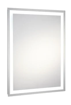 CASAVANTI Badspiegel beleuchtet 50 x 70 cm Spiegelglas