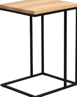 CASAVANTI Beistelltisch 38 x 62 x 43 cm Holznachbildung braun