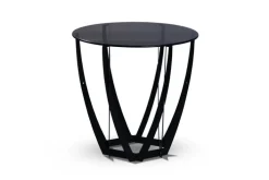 CASAVANTI Beistelltisch MAYA 1 50 x 50 x 50 cm grau/schwarz