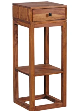 CASAVANTI Beistelltisch MUMBAI 35 x 35 cm braun