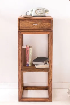 CASAVANTI Beistelltisch MUMBAI 35 x 35 cm braun