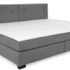 CASAVANTI Boxspringbett FAMILY 240 x 200 cm dunkelgrau
