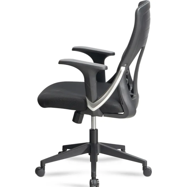 CASAVANTI Bürostuhl 65 x 104 x 65 cm Stoff schwarz