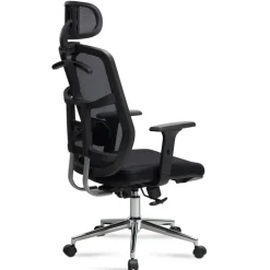 CASAVANTI Bürostuhl 68x130x68 cm Stoff schwarz