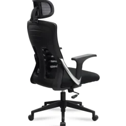 CASAVANTI Bürostuhl 65x123x65 cm Stoff schwarz