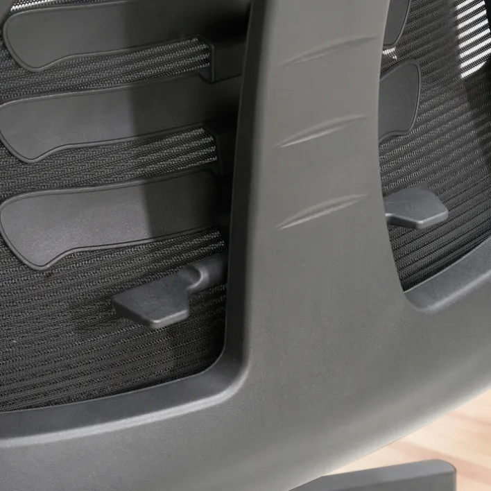 CASAVANTI Bürostuhl 65x123x65 cm Stoff schwarz