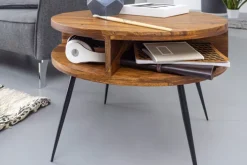 CASAVANTI Couchtisch 60 x 60 cm Sheesham massiv