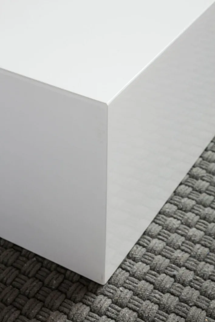 CASAVANTI Couchtisch 60 x 60 cm Weiß