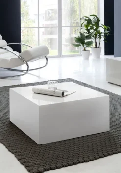 CASAVANTI Couchtisch 60 x 60 cm Weiß