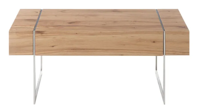 CASAVANTI Couchtisch PAPHOS 110 x 60 cm silber