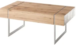 CASAVANTI Couchtisch PAPHOS 110 x 60 cm silber