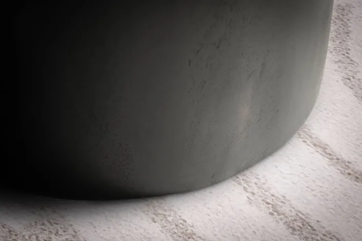 CASAVANTI Couchtisch 60x40 cm Massivholz Mango schwarz