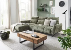 CASAVANTI Ecksofa GIOVANNI olivgrün