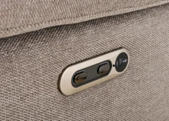 CASAVANTI Ecksofa NINA L 164 x 272 cm stonegrau