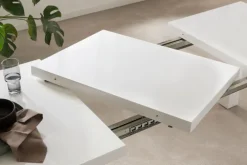 CASAVANTI Esstisch 120-240 x 80 cm weiß