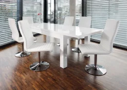 CASAVANTI Esstisch 180-260 x 90 cm weiß