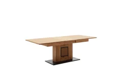 CASAVANTI Esstisch ASSINI 180(230)x100 cm Ast/Balkeneiche Anthrazit