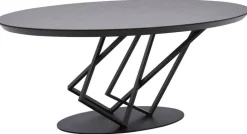 CASAVANTI Esstisch PRATO 180x100 cm grau/schwarz