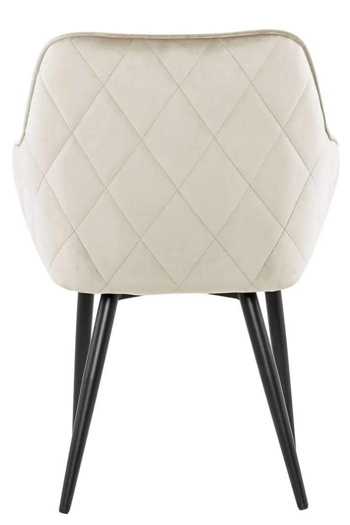 CASAVANTI Esszimmerstuhl Samt creme