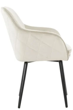 CASAVANTI Esszimmerstuhl Samt creme