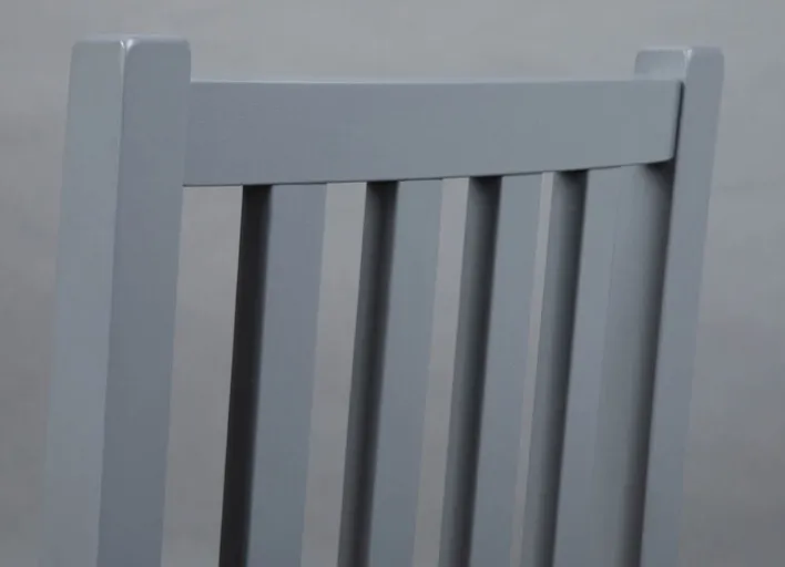 CASAVANTI Esszimmerstuhl NICLAS 7.1 2er Set Massivholz grau