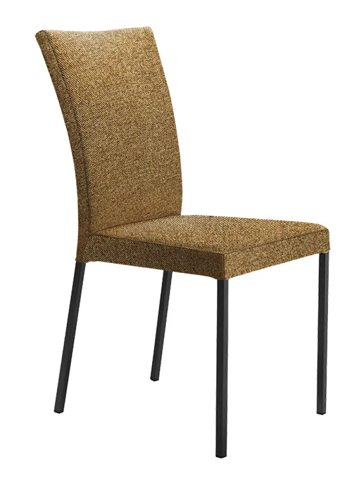 CASAVANTI Esszimmerstuhl SALLY Stoffbezug kupferfarbig/schwarz
