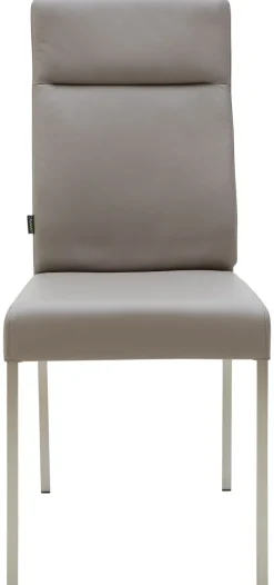 CASAVANTI Esszimmerstuhl LONDON II 2er Set Leder hellgrau