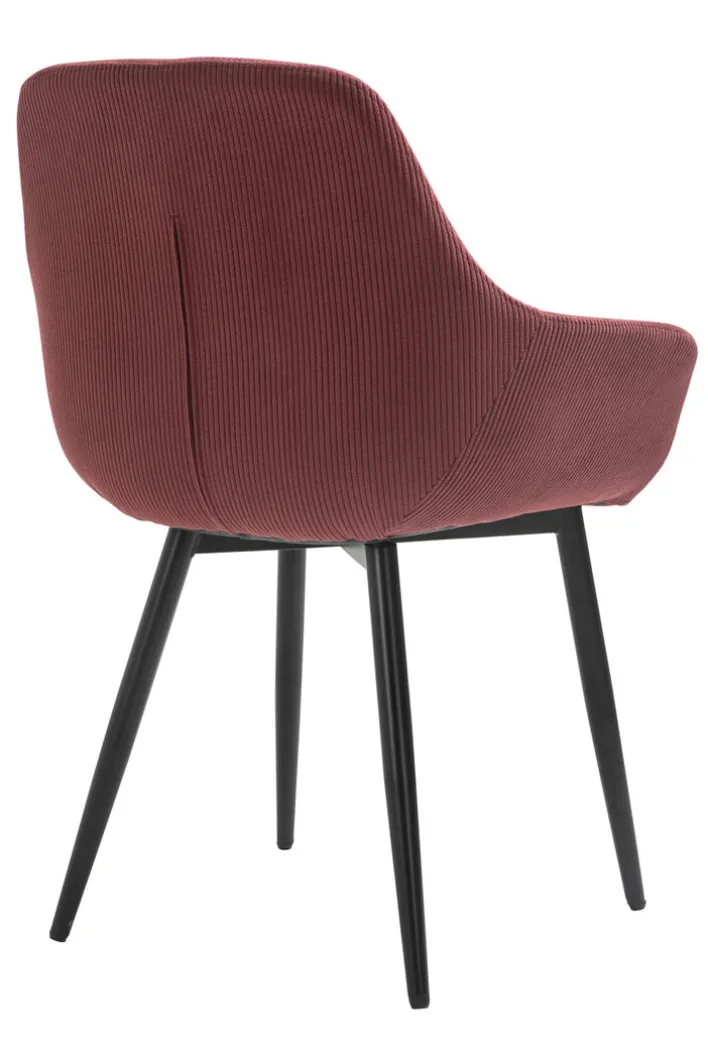 CASAVANTI Esszimmerstuhl 2er Set beere/schwarz