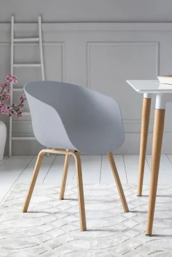 CASAVANTI Esszimmerstuhl 2er Set grau