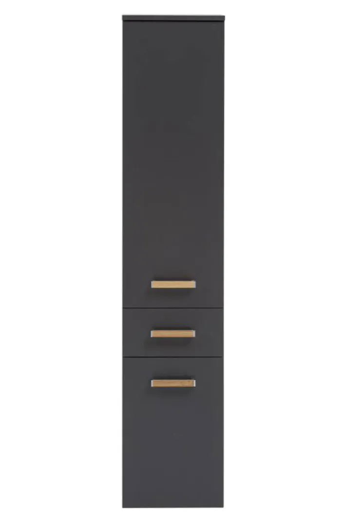 CASAVANTI Hochschrank 32,7 x 160,1 x 35,3 cm Holznachbildung eiche