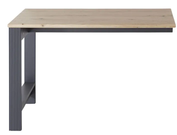 CASAVANTI Schreibtisch-Winkel JASMIN Graphit/ Artisan Eiche