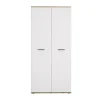 CASAVANTI Schuhschrank LEON II 90 x 195 cm weiß/braun
