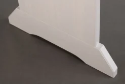 CASAVANTI Sitzbank JACOB 32.2 Weiß Massivholz / braun