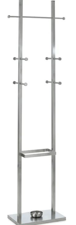 CASAVANTI Standgarderobe ANGELA silberfarbig