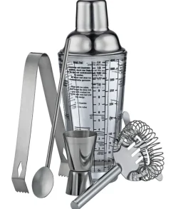 cilio Bar-Set COSMOPOLITAN 5-teilig Edelstahl/Glas