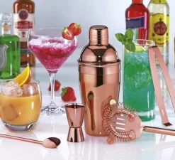 cilio Bar-Set MANHATTAN 5-teilig verkupfert