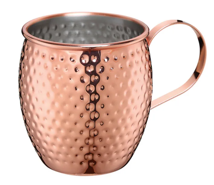 cilio Becher MOSCOW MULE 500 ml kupferfarbig Hammerschlag