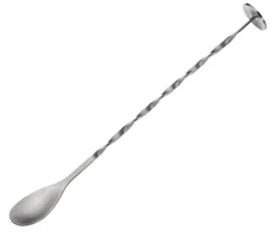 cilio Cocktaillöffel mit Stößel Edelstahl
