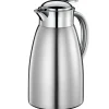 cilio Isolierkanne TRIEST 1,5 L silberfarbig