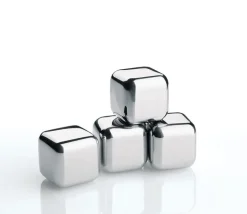 cilio Kühlwürfel Set STEEL 5-teilig Edelstahl silberfarbig