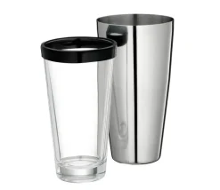 cilio Shaker BOSTON 400 ml Edelstahl/Glas